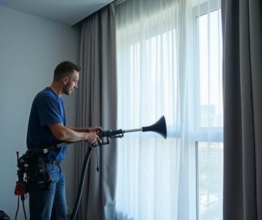 Professional drapes cleaning process tools Matty Curtain Cleaning figtree-nsw